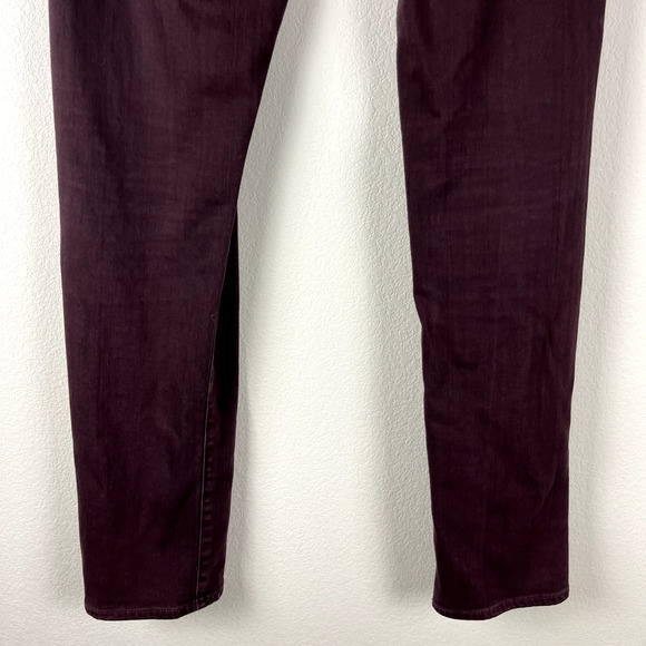 AG Adriano Goldschmied Jeans Mens 36x33 The Tellis Modern Slim Burgundy Maroon - Picture 9 of 11